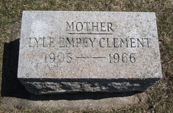 Elizabeth Dorothy Lyle <I>Empey</I> Clement 