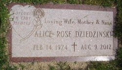 Alice Rose <I>Fonseca</I> Dziedzinski 