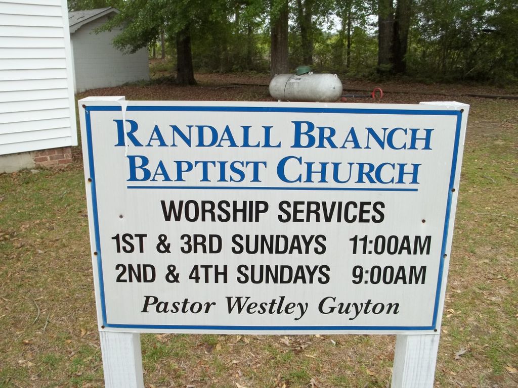 Randall Branch Baptist Church Cemetery