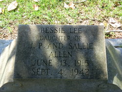 Bessie Lee Allen 