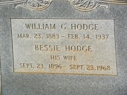 Bessie <I>Burch</I> Hodge 