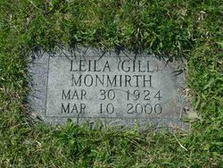 Leila <I>Gill</I> Monmirth 