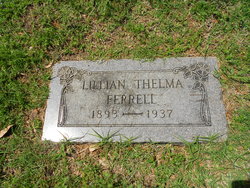 Lillian Thelma <I>Sims</I> Ferrell 