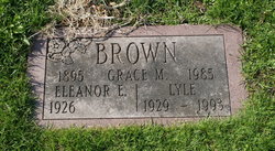 Grace M. <I>Van Blarcom</I> Brown 