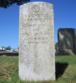 Pvt Barney B. Brannon 