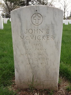 PFC John Everette McVicker 