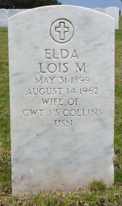 Elda Lois “Luella” <I>Walter</I> Collins 