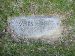 Agnes M Boyd 