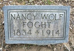 Nancy Jane <I>Wolf</I> Foght 