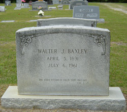 Walter Jackson Baxley 
