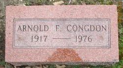 Arnold Frederick “Red” Congdon 