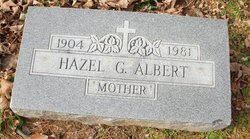 Hazel G. <I>Myers</I> Albert 