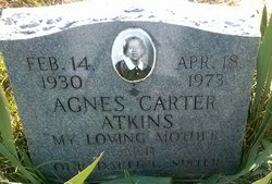 Agnes <I>Carter</I> Atkins 