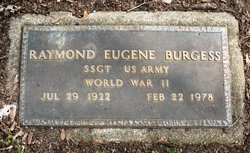 Raymond Eugene “Gene” Burgess 