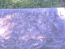 William H W “Bill Wallace” Kimball 