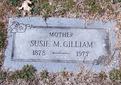 Susan M. “Susie” <I>Eubanks</I> Gilliam 