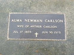 Alma E. <I>Newman</I> Carlson 