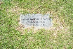 Marsey Elizabeth “Marzy” <I>Ratcliff</I> Vance 