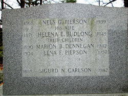 Helena E <I>Budlong</I> Pierson 