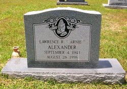Lawrence R “Arnie” Alexander 