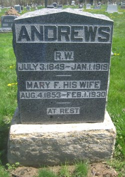 Mary Frances <I>Hunley</I> Andrews 