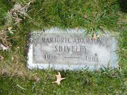 Marjorie May <I>Adamson</I> Shiveley 