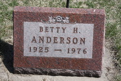 Betty Hazel Elizabeth <I>Clark</I> Anderson 