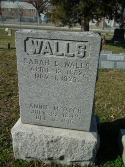 Sarah Ellen <I>Dyer</I> Walls 