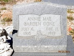 Annie Mae <I>Barden</I> Cone 