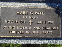Mary Gertrude <I>Hahn</I> Pate 