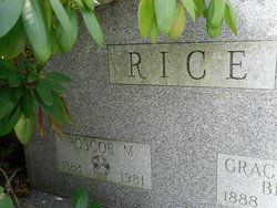 Roscoe Manis Rice 