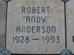 Robert Fred “Andy” Anderson 