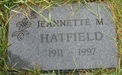 Jeannette M <I>Cushey</I> Hatfield 