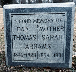 Sarah Anna <I>Lanham</I> Abrams 