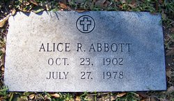 Alice Ray <I>Hicks</I> Abbott 