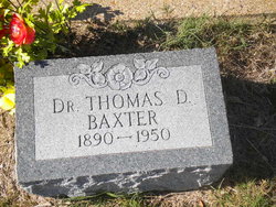 Dr Thomas D Baxter 