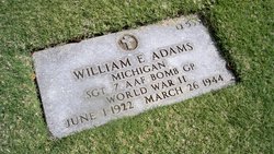 SGT William E Adams 