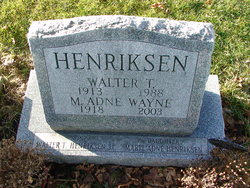 Walter T. Henricksen 