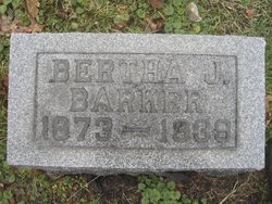 Bertha J. <I>Richmond</I> Barker 