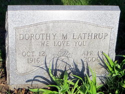 Dorothy M. <I>Hogan</I> Lathrup 