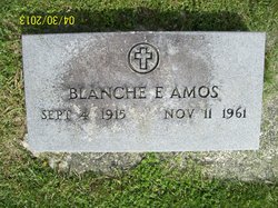 Blanche E <I>Walker</I> Amos 