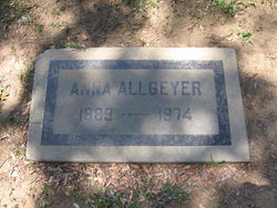 Anna Ester <I>Felber</I> Allgeyer 