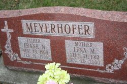 Magdalena M “Lena” <I>Kiefer</I> Meyerhofer 