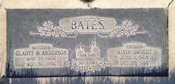 Gladys Margaret <I>Anderson</I> Bates 