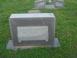 Clarence  Son W. McCullar Jr.