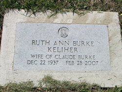 Ruth Ann <I>Keliher</I> Burke 