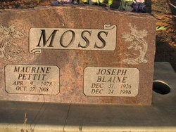Joseph Blaine Moss 