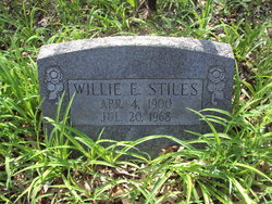 Willie Edgar Stiles 