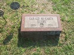 Gerald McCarty Henry 