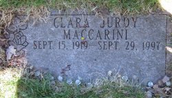 Clara Mary <I>Jurdy</I> Maccarini 